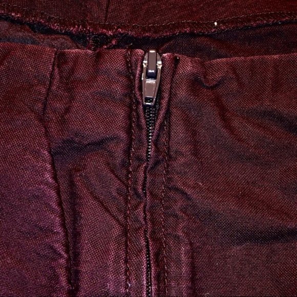 H&M Maroon High Rise Waist Decorative Shorts - Picture 10 of 12